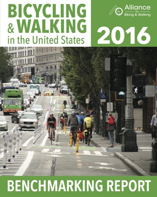Bicycling and Walking in the United States: 2016 Benchmarking Report