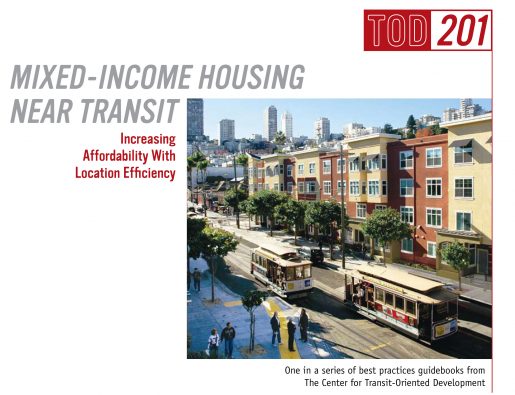 TOD 201: Mixed-Income Housing Near Transit