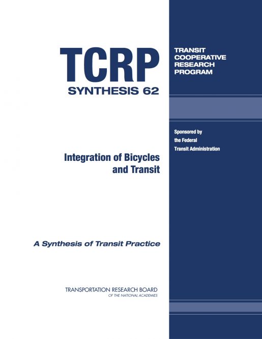TCRP Synthesis 62: Integration of Bicycles and Transit