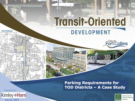 Transit Oriented Development: Parking Study